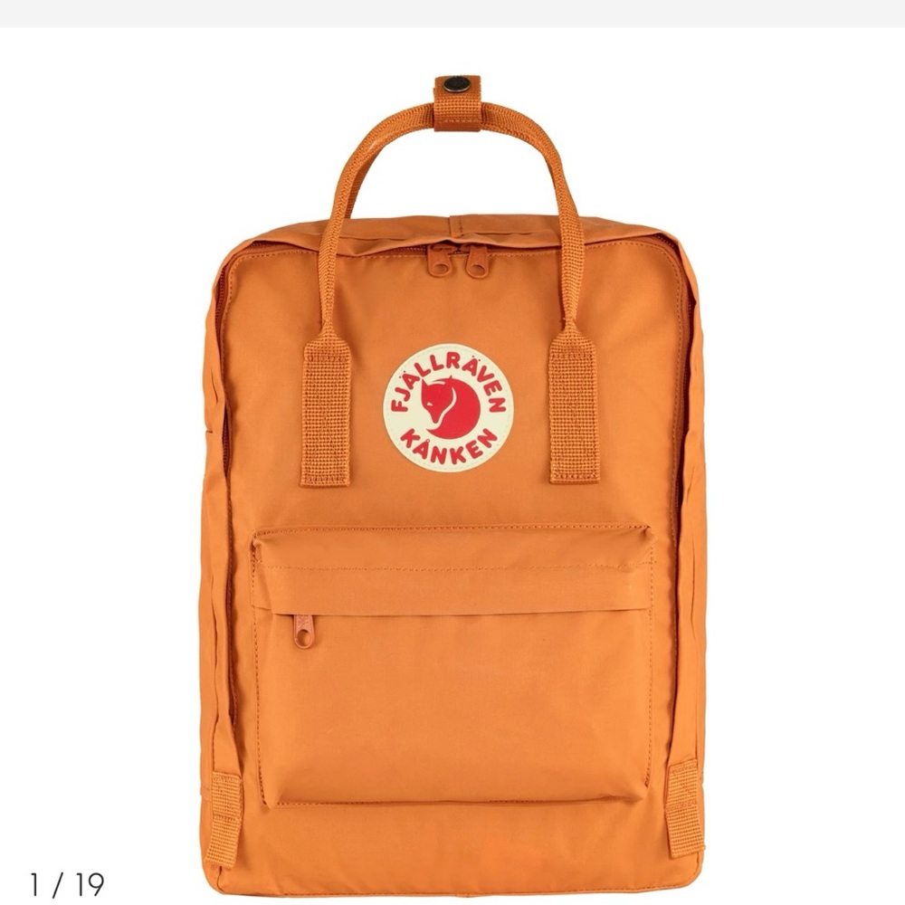 Fjallraven Kanken Spicy Orange Every Day Outdoor Adult Unisex Backpack